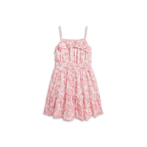 Polo Ralph Lauren Girls Floral Cotton Seersucker Dress - Little Kid, Big Kid