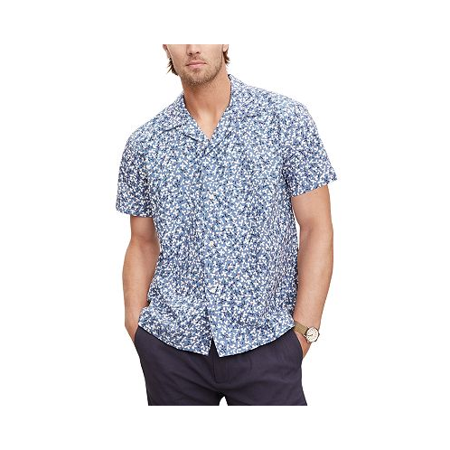 Velvet by Graham & Spencer Iggy02 Cotton Printed Button Down Camp Shirt