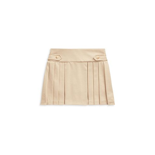 Ralph Lauren Girls Pleated Ponte Skort - Little Kid, Big Kid