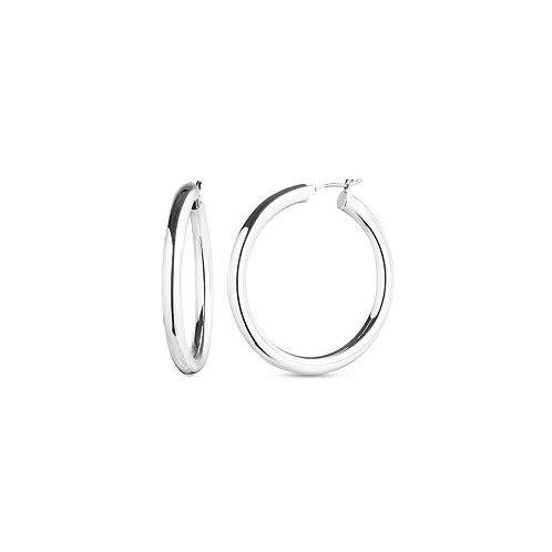 Ralph Lauren Tubular Hoop Earrings