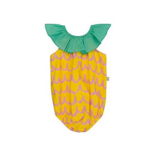 Stella McCartney Girls Cotton Pineapple Romper - Baby