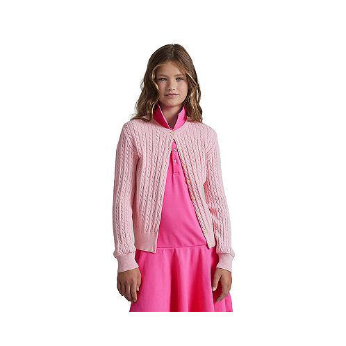 Ralph Lauren Girls Cable-Knit Cardigan - Little Kid, Big Kid