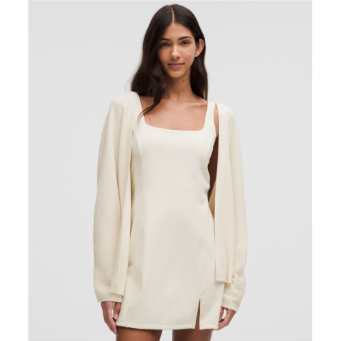 Lululemon Boxy Cotton-Blend Knit Wrap