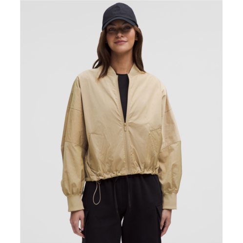 Lululemon Lightweight Hem-Cinch Bomber Jacket