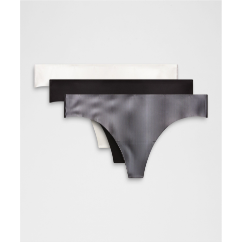 Lululemon InvisiWear Mid-Rise Thong Underwear *3 Pack