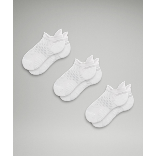 Lululemon Womens MacroPillow Tab Running Socks Medium Cushioning *3 Pack