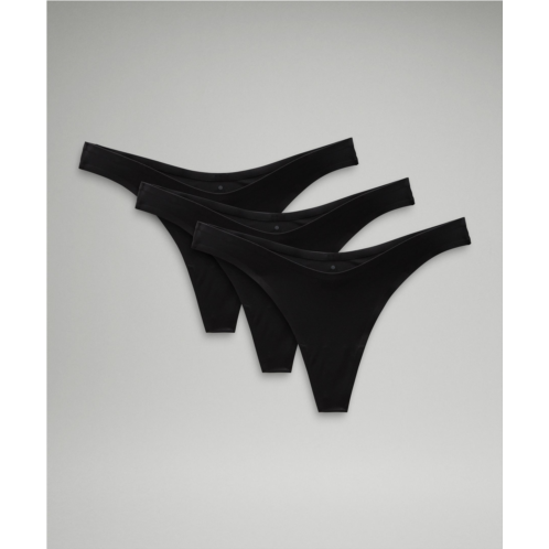 Lululemon Wundermost Ultra-Soft Nulu Dipped-Waist Thong Underwear *3 Pack