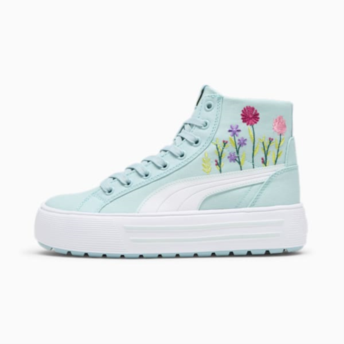 Puma Kaia 2.0 Mid Floral Womens Sneakers