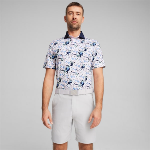 PUMA x ARNOLD PALMER Floral Mens Golf Polo