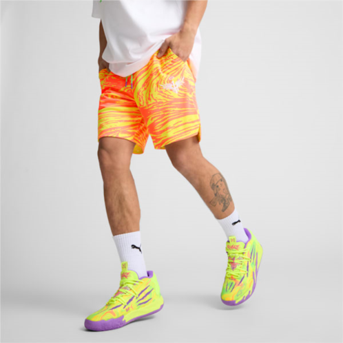 PUMA x LAMELO BALL Spark All-Over-Print Mens Basketball Shorts