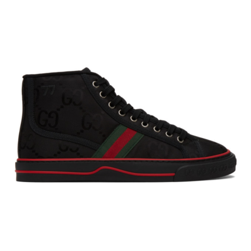 Black Gucci Tennis 1977 Off The Grid High-Top Sneakers