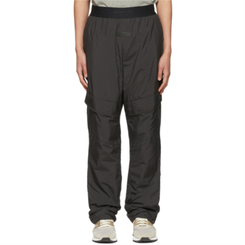 Fear of God ESSENTIALS Black Polyester Cargo Pants