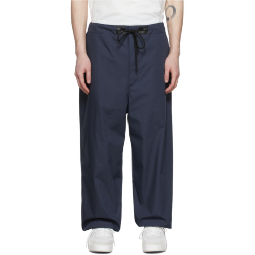 Moncler Genius 2 Moncler 1952 Navy Polyester Trousers