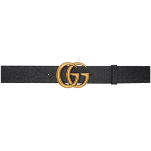 Gucci Black GG Marmont Belt