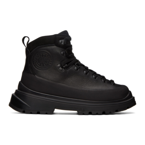 Canada Goose Black Journey Lace-Up Boots
