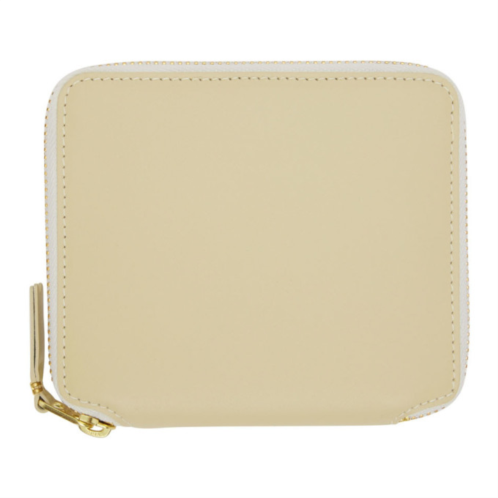 COMME des GARCONS WALLETS Off-White Classic Leather Zip Wallet