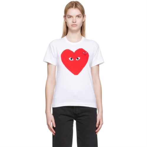 COMME des GARCONS PLAY White Big Heart T-Shirt
