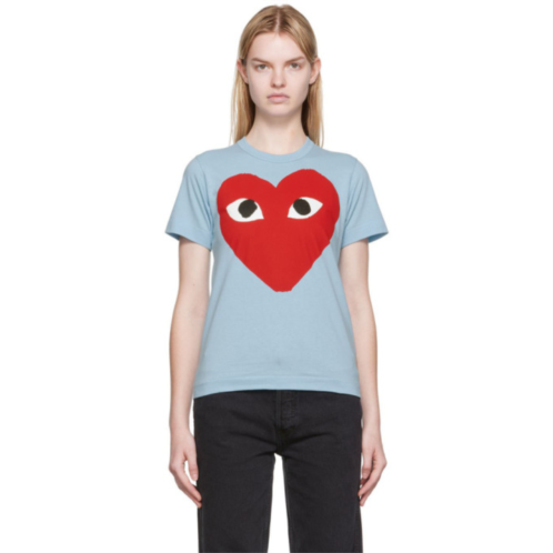 COMME des GARCONS PLAY Blue Big Heart T-Shirt