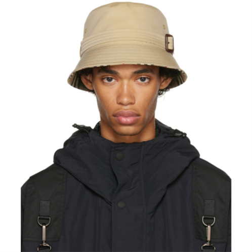 Burberry Beige Heritage Bucket Hat