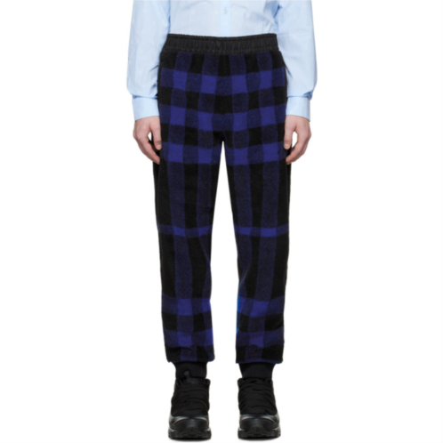 Burberry Blue & Black Exploded Lounge Pants