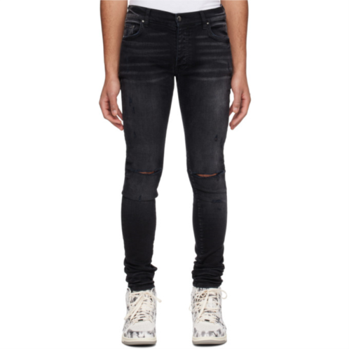 AMIRI Black Slash Jeans
