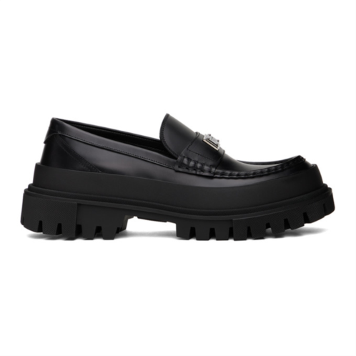 Dolce&Gabbana Black Hi-Trekking Loafers