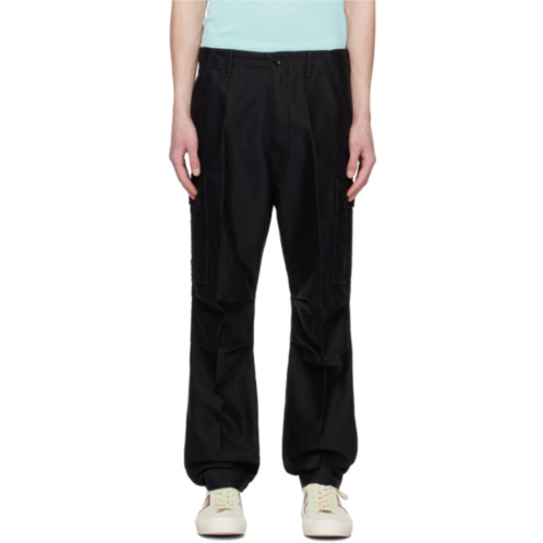 TOM FORD Black Compact Cargo Pants