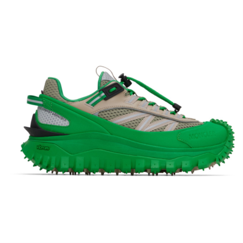Moncler Green 1952 Trailgrip Sneakers