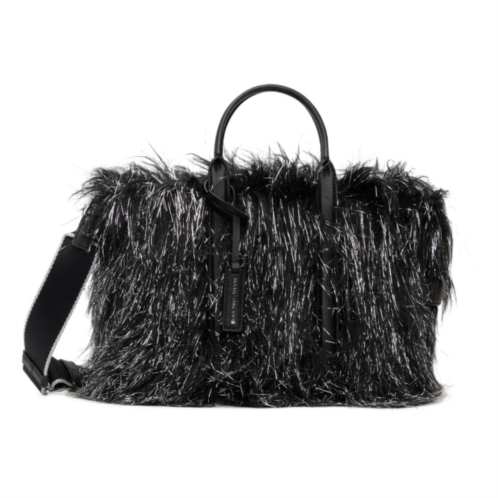 Marc Jacobs Black & Silver The Creature Small Tote