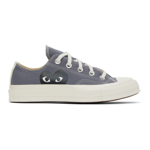 COMME des GARCONS PLAY Gray Converse Edition Chuck 70 Sneakers