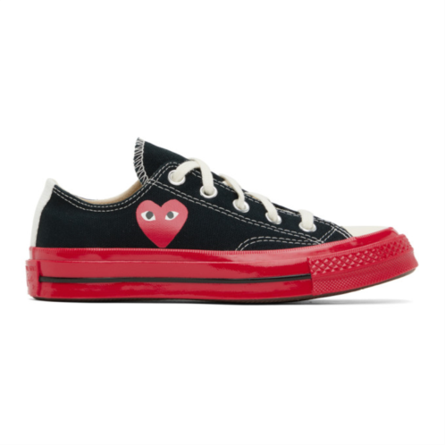COMME des GARCONS PLAY Black Converse Edition Chuck 70 Sneakers
