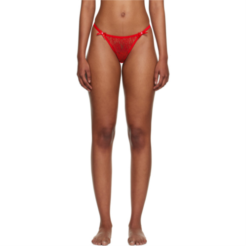Agent Provocateur Red Lorna Thong