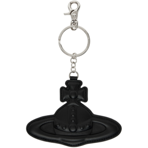 Vivienne Westwood Black Orb Keychain