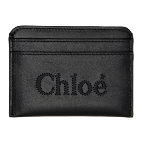 Chloe Black Sense Card Holder