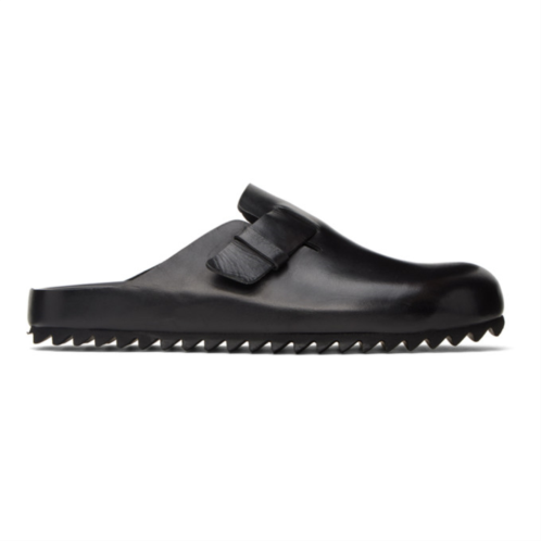 Officine Creative Black Agora 004 Slippers