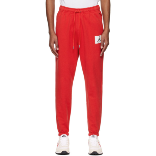 Nike Jordan Red Flight Lounge Pants