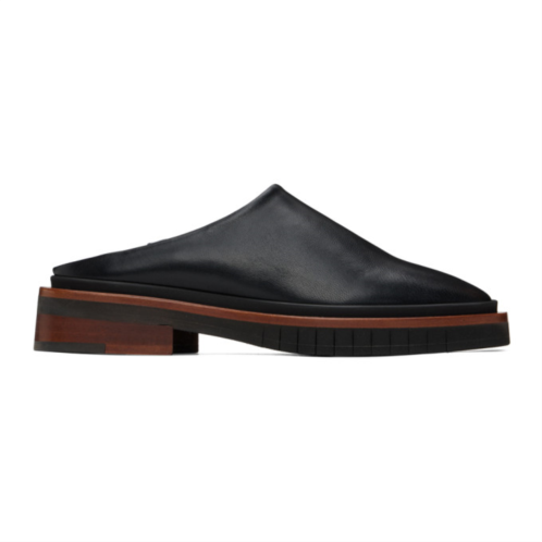 Clergerie Black Bosco Slip-On Loafers