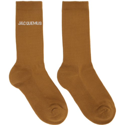 Brown Le Papier Les Chaussettes Jacquemus Socks
