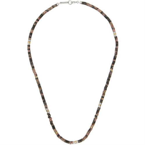 Isabel Marant Black & Pink Perfectly Man Necklace