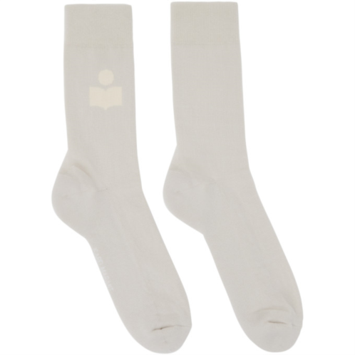 Isabel Marant Off-White Siloki Socks