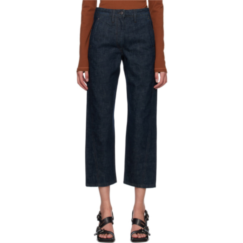 LEMAIRE Indigo Twisted Jeans
