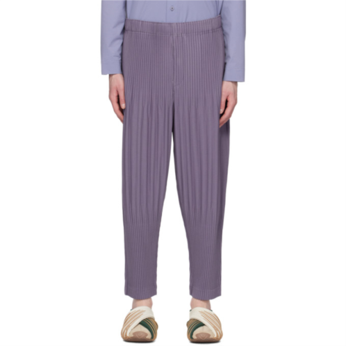 HOMME PLISSEE ISSEY MIYAKE Purple Monthly Color February Trousers