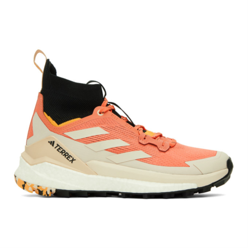 Adidas Originals Orange and wander Edition Free Hiker 2.0 Sneakers
