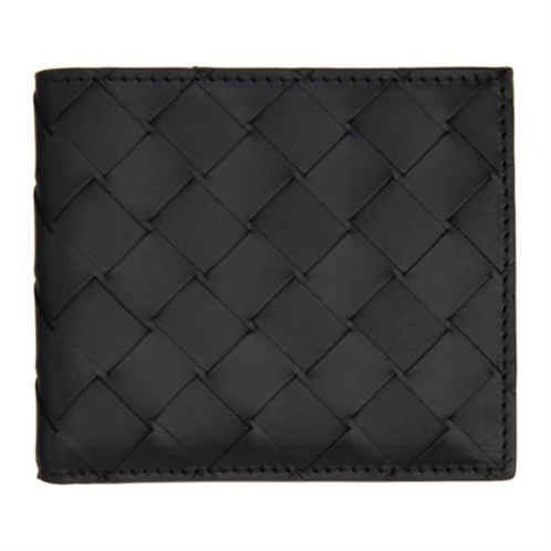 Bottega Veneta Black Exterior Pocket Wallet