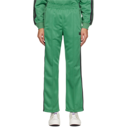 NEEDLES Green Drawstring Track Pants