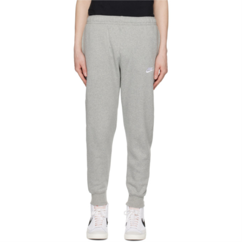 Nike Gray Sportswear Club Lounge Pants