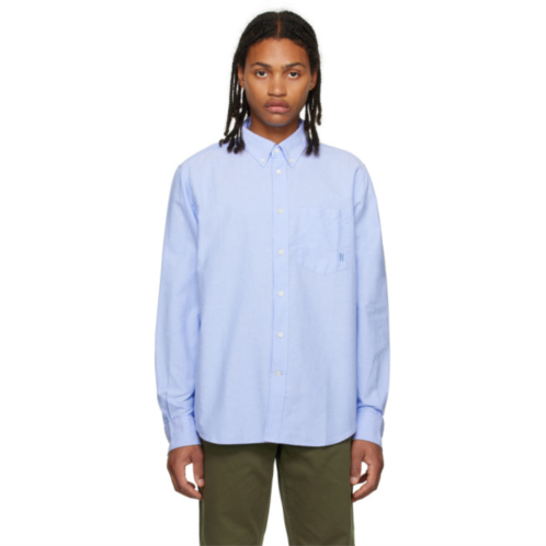 NORSE PROJECTS Blue Algot Shirt