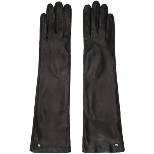 Max Mara Black Afidee Gloves