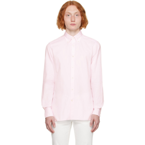 ZEGNA Pink Button Up Shirt