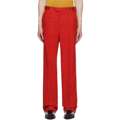 Situationist Red YASPIS Edition Trousers